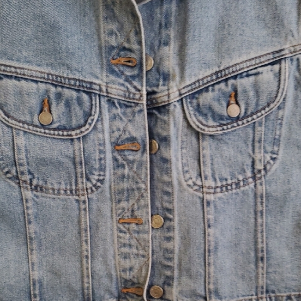Banana Republic Blue Denim Vest - Picture 4 of 5
